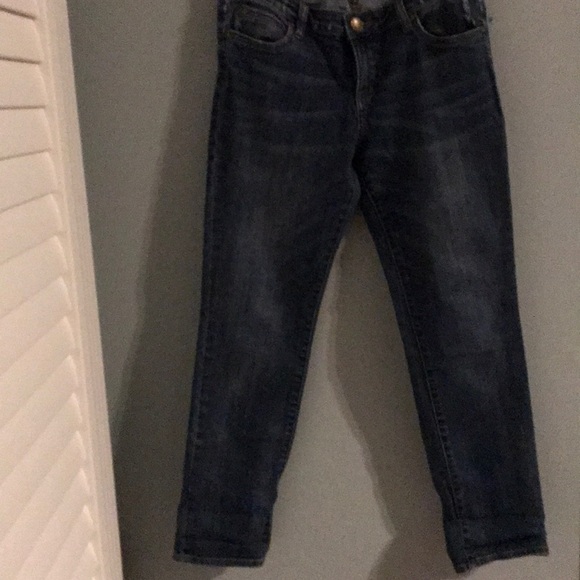 Kut from the Kloth blue jeans, straight leg, 8 - Picture 1 of 5